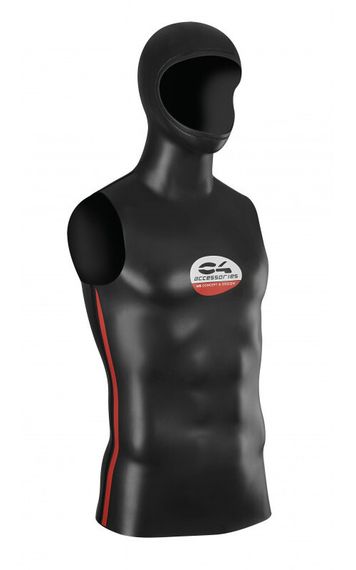 Майка неопреновая C4 Carbon Ultra Hood с шлемом 2 мм
