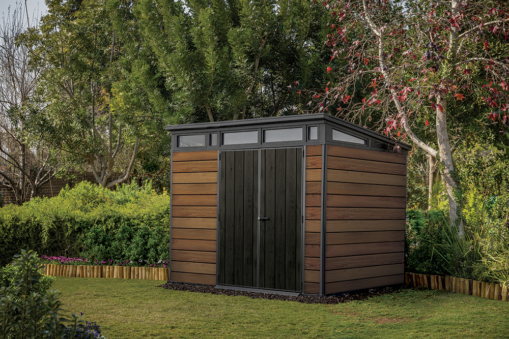 Садовый сарай Keter Signature Pent 9x7 brown