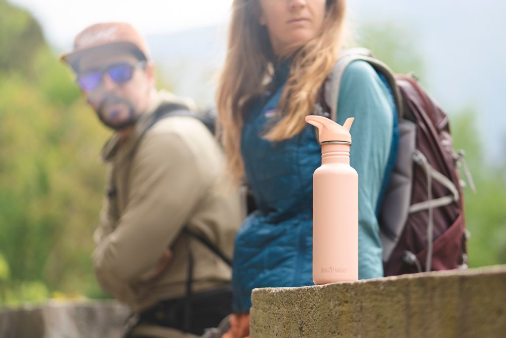 Бутылка Klean Kanteen Classic Flip Sport 27oz (800 мл) Peach Parfait