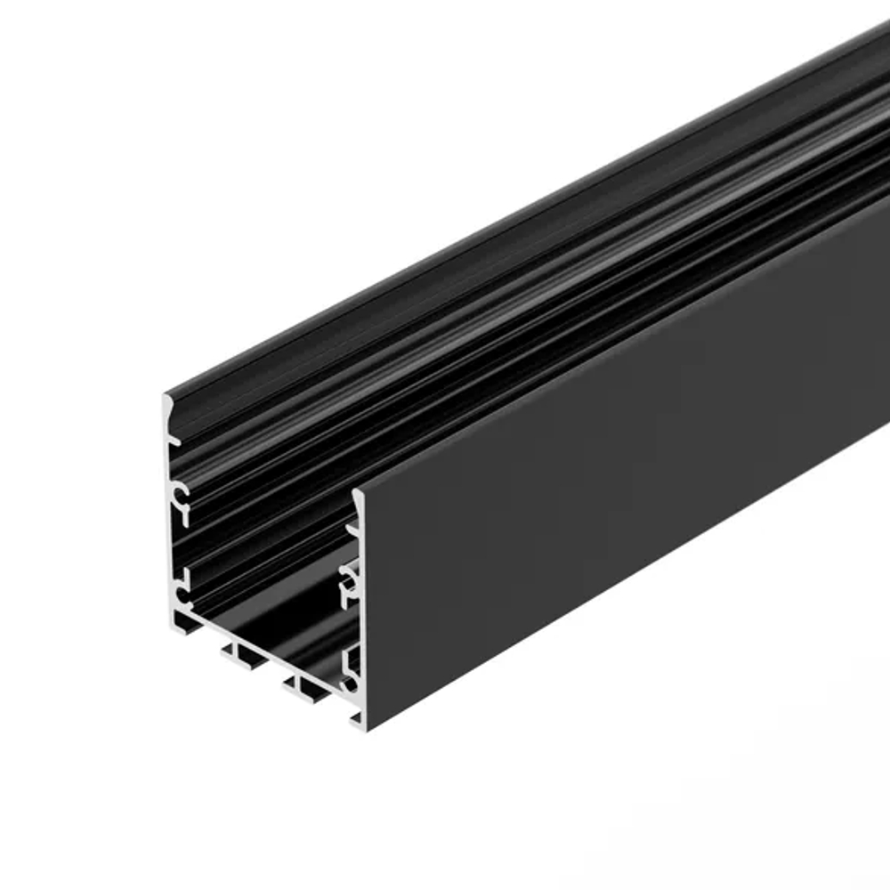 Профиль LINE-M-3535-3000 BLACK (Arlight, Алюминий) 053402