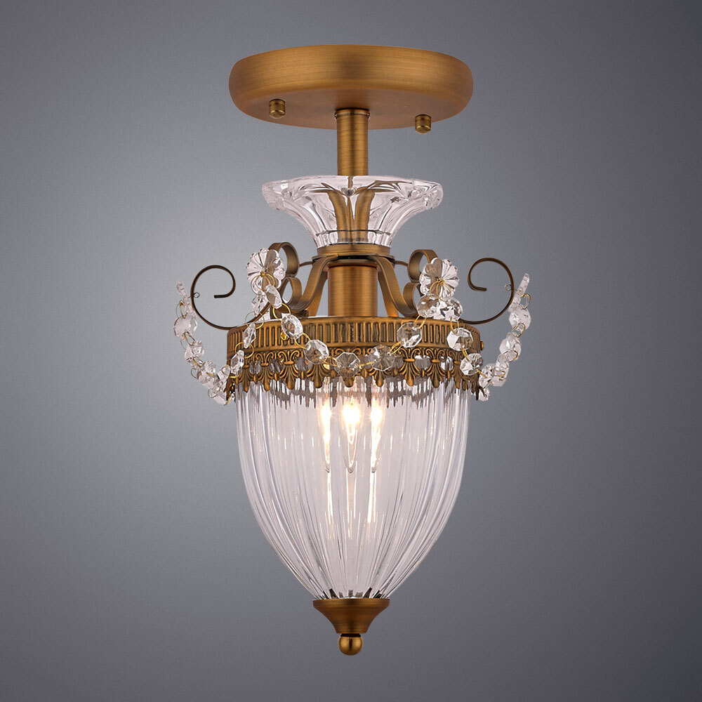 Светильник потолочный Arte Lamp Schelenberg A4410PL-1SR