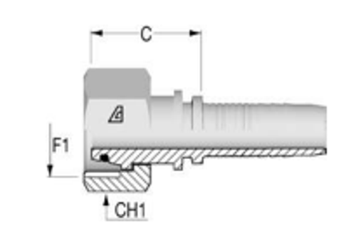 Фитинг DN 20 DKO-L (Г) 26x1.5 18