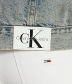 Джинсовая куртка CALVIN KLEIN JEANS - голубой(J20J222501)