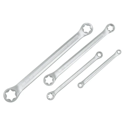 Ключи накидные Е-профиль, набор 4пр. DISEN DS-KTE605P