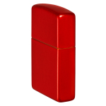 Зажигалка Zippo Classic с логотипом и покрытием Metallic Red