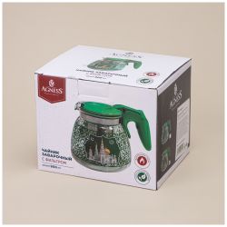 ЗАВАРОЧНЫЙ ЧАЙНИК AGNESS С ФИЛЬТРОМ "СУРА" 900 МЛ.