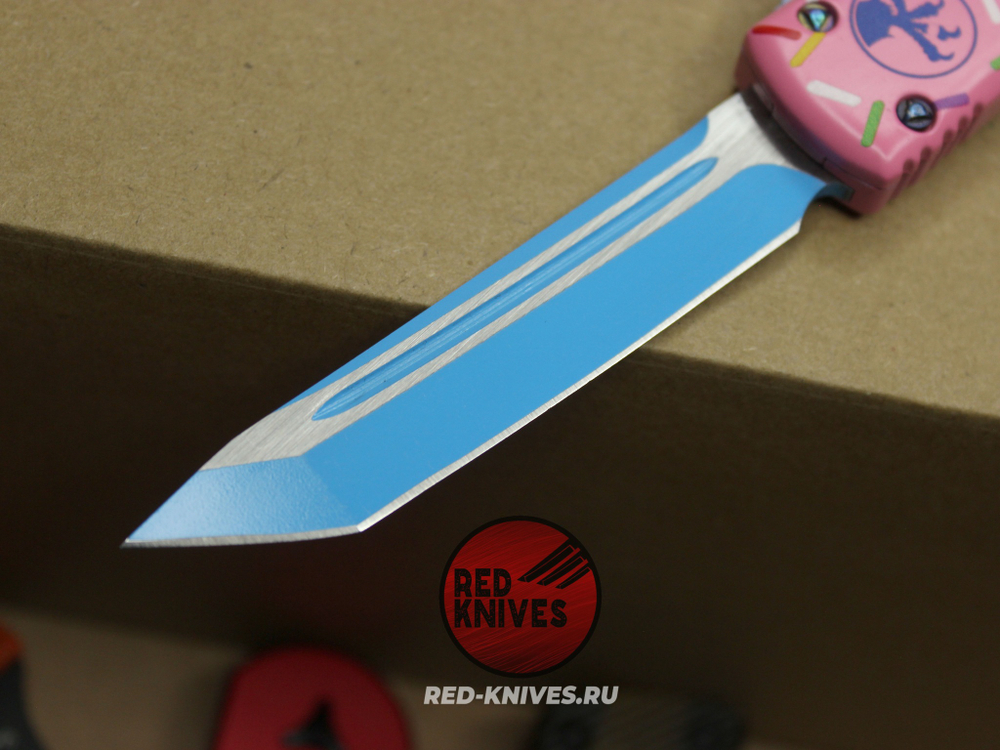 Нож Microtech Ultratech T/E - пончик розовый МТ112