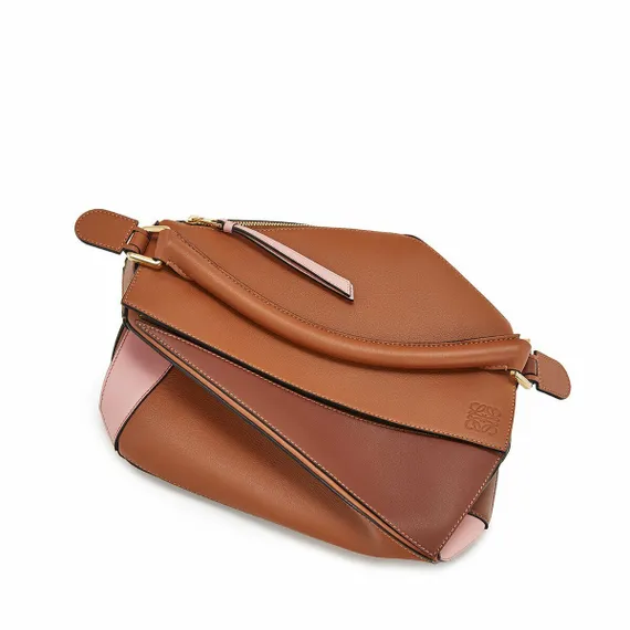 Сумка Loewe Puzzle Bag Tan/medium Pink