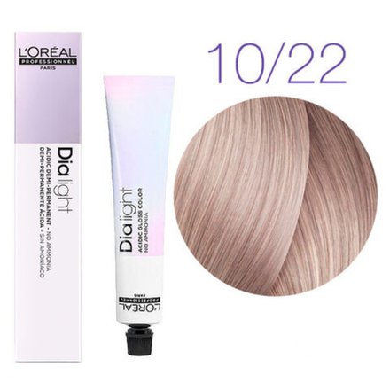 L'Oreal Professionnel Dia Light 10.22 молочный коктейль глубокий перламутровый 50мл