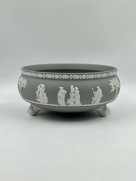 Ваза для фруктов Wedgwood в редком сером цвете
