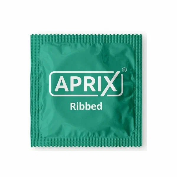 Презервативы APRIX Ribbed ребристые ( 2 упаковки по 3 шт.)
