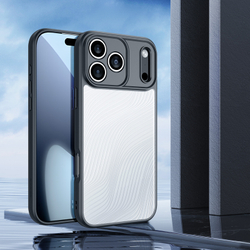 Тонкий чехол с мягкими черными рамками от Dux Ducis для iPhone 17 Pro, серия Aimo Series Case