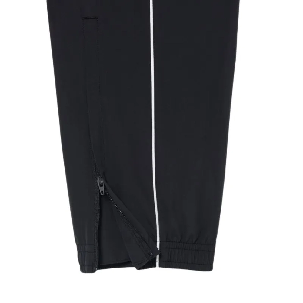 Мужские теннисные штаны Lacoste Water-Repellent Trim Accent Sport - black/white