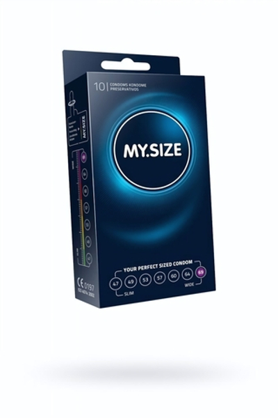 Презервативы MY.SIZE № 10 размер 69 ширина 6,9 см