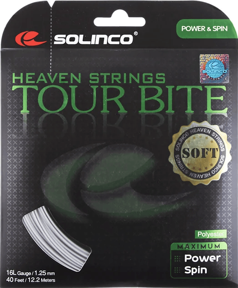 Теннисная струна Solinco Tour Bite Soft - 1.25 Set (12,2 м)
