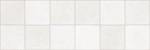 Настенная плитка Alma Ceramica TWU3090CUB07R Cube 30x90 белая матовая под мозаику / пэчворк