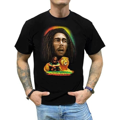 Футболка Bob Marley (со львом) (M)