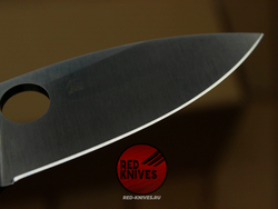 Нож Spyderco Bodacious Titanium Custom А+++ - клинок сатин, клипса титан