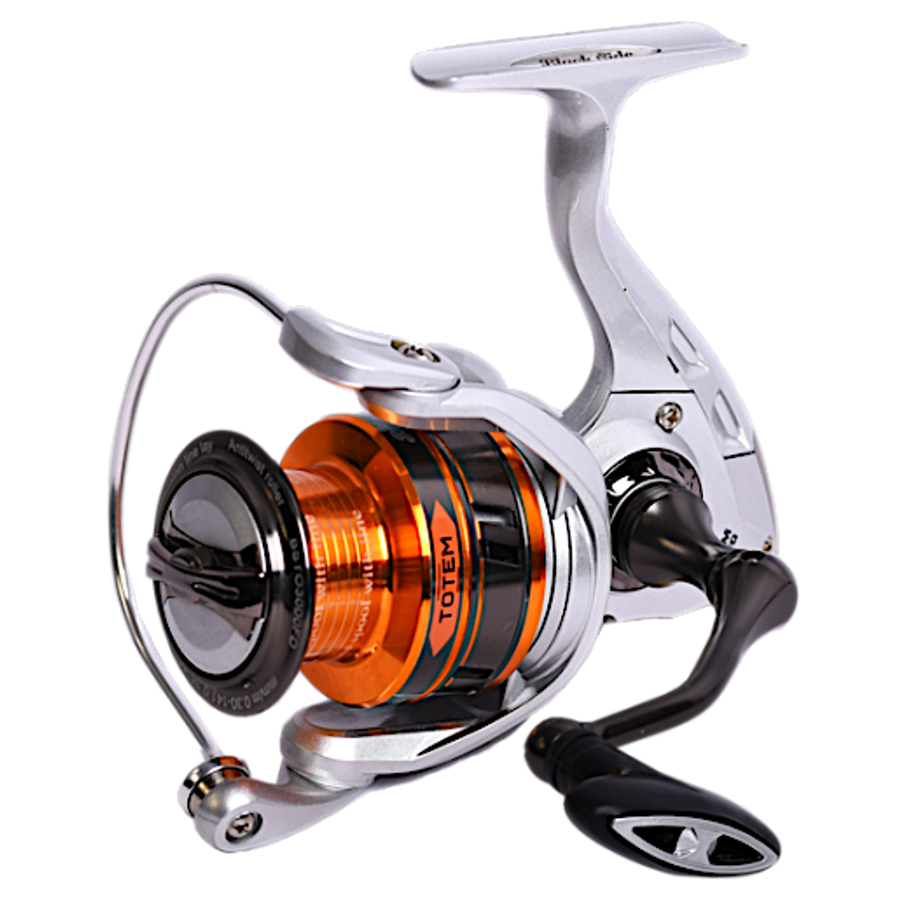 Катушка Black Side Totem bb5+1 (5.2:1) BSTO2500FD 274г Нагр.7кг 0.20/0.25/0.30мм-285/180/126м