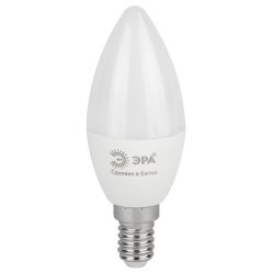 Лампа светодиодная ЭРА RED LINE LED B35-8W-827-E14 R 8Вт свеча теплый белый свет Е14 | Лампы cветодиодные Свеча (B/C)