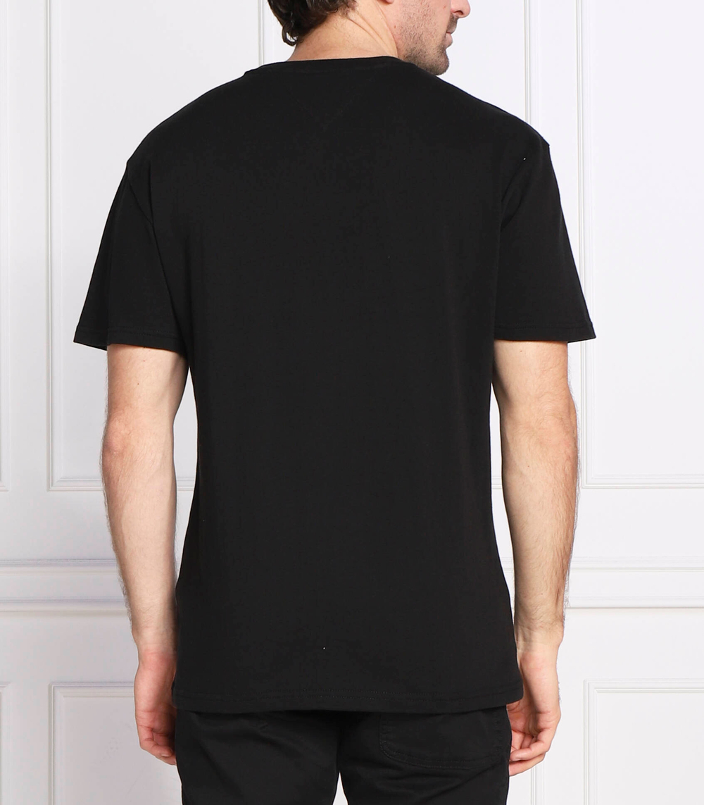 футболка colorblock Tommy Jeans - черный(DM0DM14994)