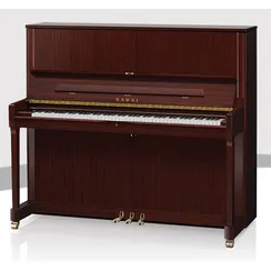 KAWAI K-500 SM/P - пианино, 130х150х62, (600), красное дерево полиров., механизм Millennium III.