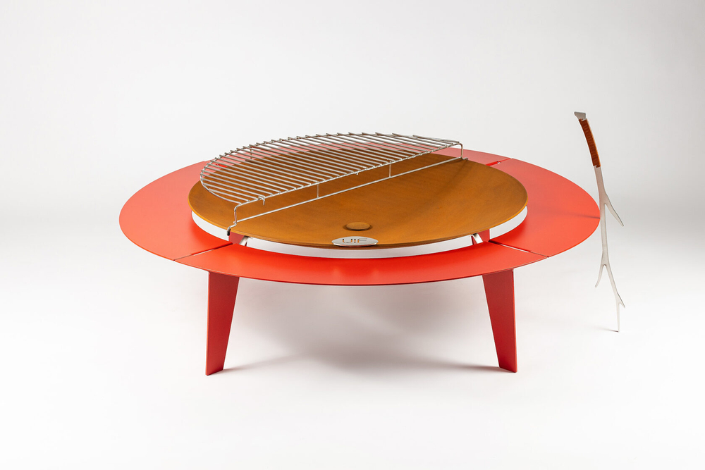Чаша для костра Up!Flame STEEL CUP 1000 UNIQ red