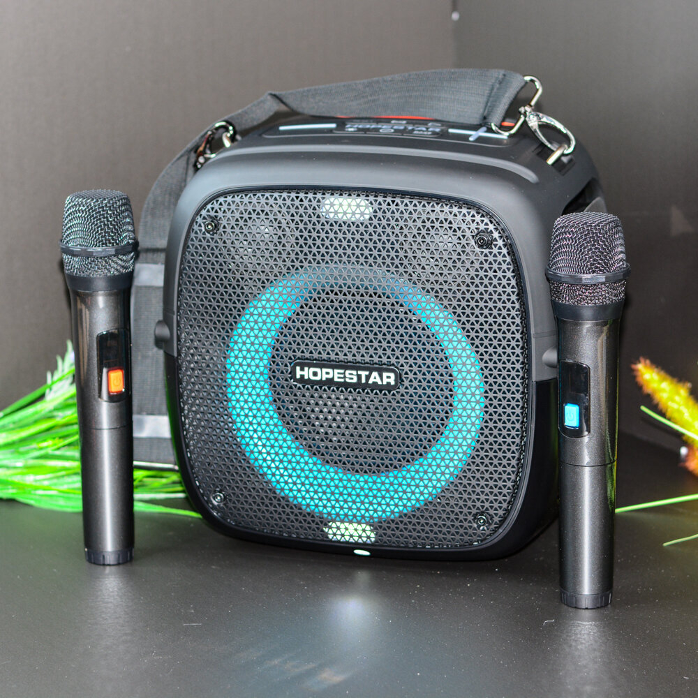 Портативная Bluetooth-колонка Hopestar "Party One", 12500mAh, 80Вт, FM-радио