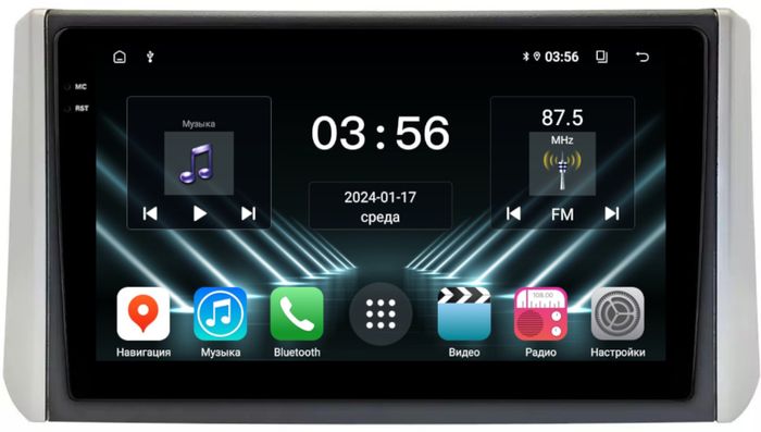 Магнитола для Mitsubishi Xpander, Xpander Cross - FarCar S280 монитор 9.5" IPS на Android 13, CarPlay