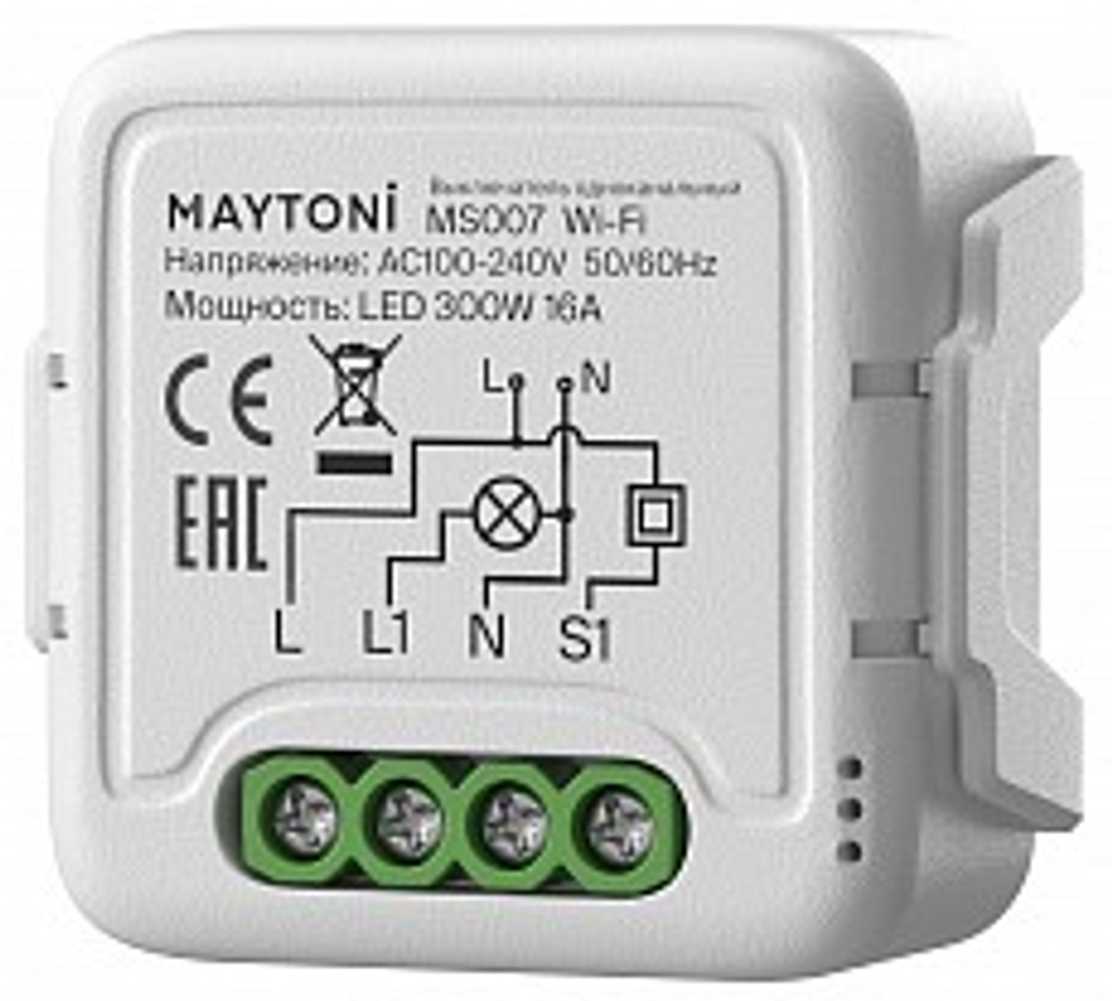 Контроллер-выключатель Wi-Fi для смартфонов и планшетов Maytoni Lighting control Выключатели MS007