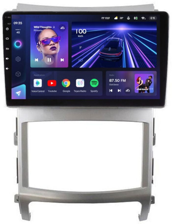 Магнитола для Hyundai ix55 2009-2013 - Teyes CC3L на Android 10, CarPlay, 4G SIM-слот