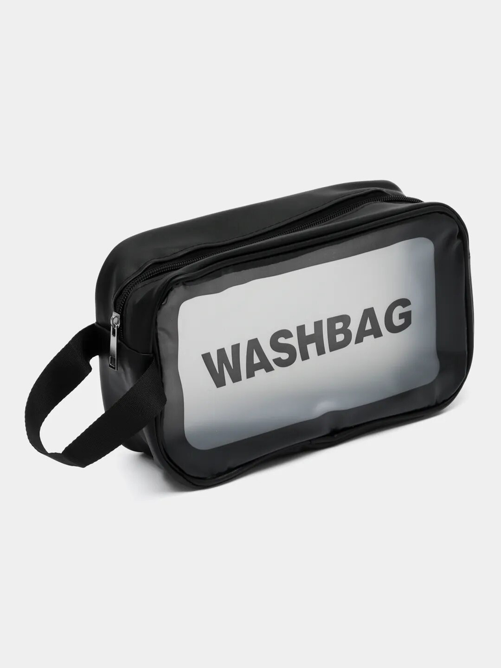 Косметичка водонепроницаемая Washbag сумка с ручкой органайзер косметичка для бассейна душа роддома, черная 26*10*15см