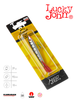 Балансир LUCKY JOHN Classic №9 (+тройник), цвет 12HRT, арт. 81901-12HRT