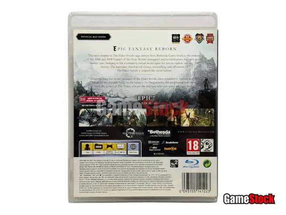 PS3 The Elder Scrolls V: Skyrim (Б/У, Английская версия, BLES-01329)