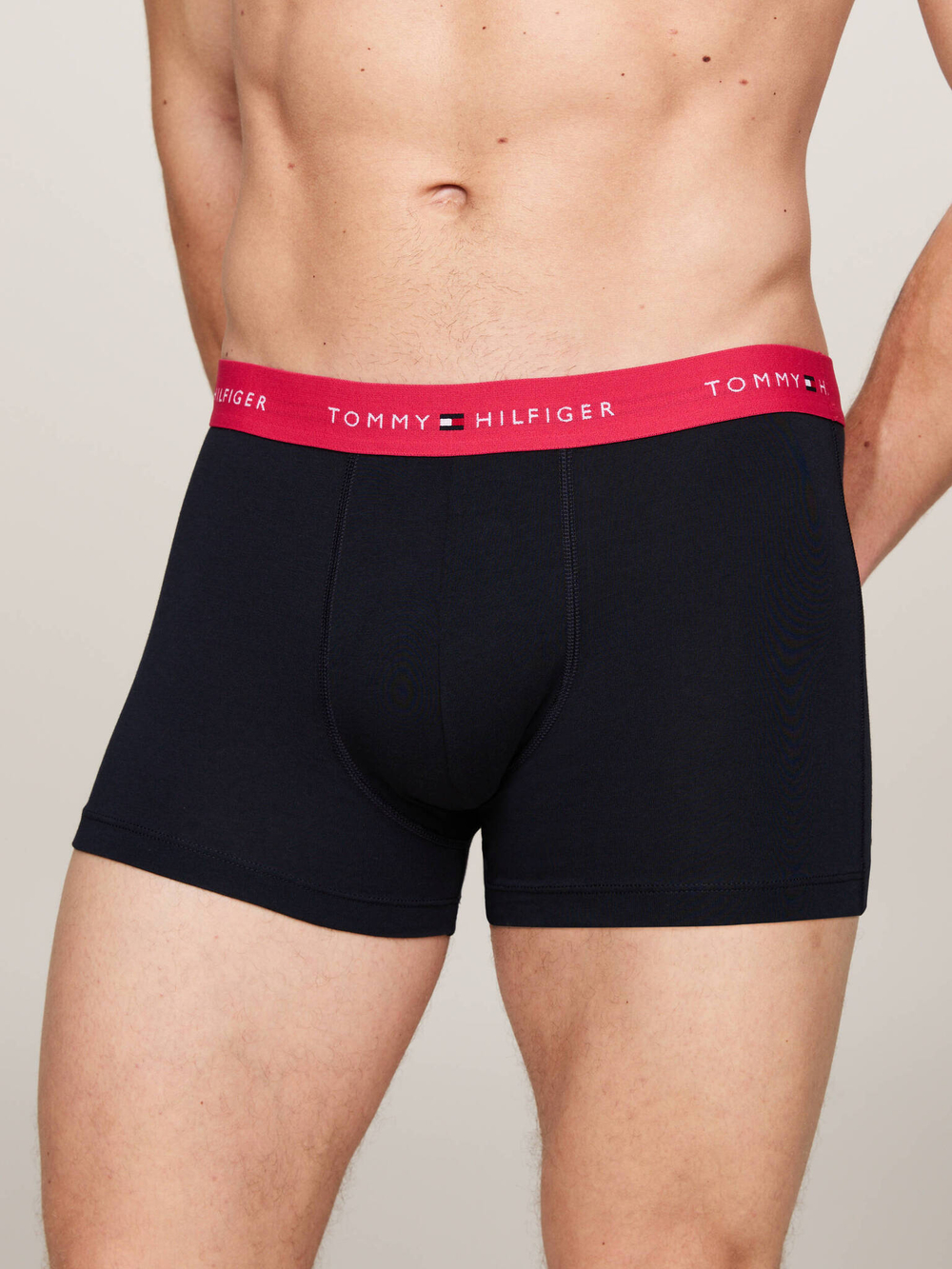 Трусики-боксеры 3шт. Tommy Hilfiger - черный(UM0UM02763)