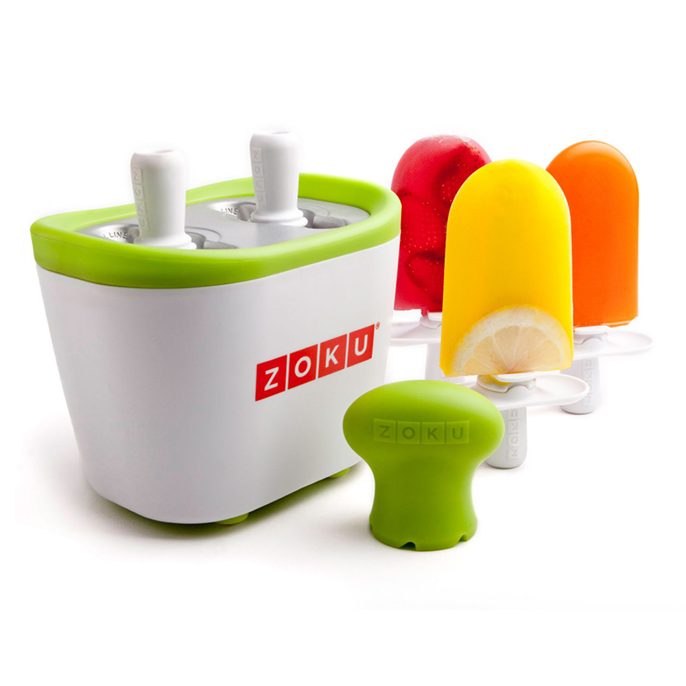 Набор для приготовления мороженого duo quick pop maker красный