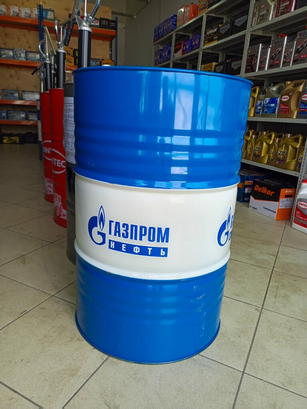 Масло моторное Gazpromneft Premium N 5W-40 синтетическое 205 л 2389900145