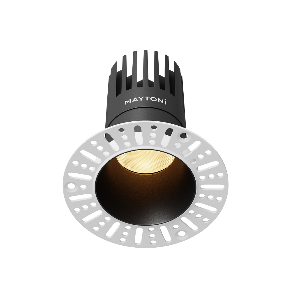 Встраиваемый светодиодный светильник Maytoni Dip DL122-15W-2.7K-TRS-B