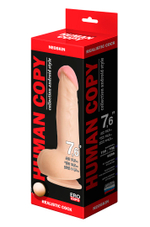 Фаллоимитатор  HUMAN COPY 7"5  613503ru