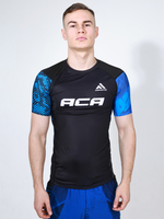 АСА - Рашгард BLUE (короткий рукав)