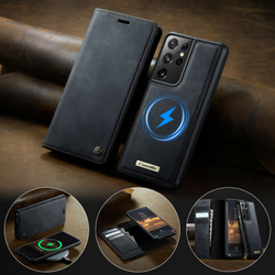 Чехол-кошелек CaseMe 2 in 1 MagSafe Samsung Galaxy S21 Ultra