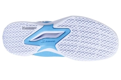 Детские кроссовки для падела Babolat Jet Premura 2 JR - cyan blue/white