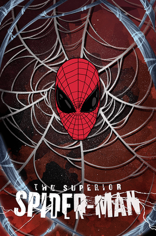 Металлический пин "Superior Spider-Man"