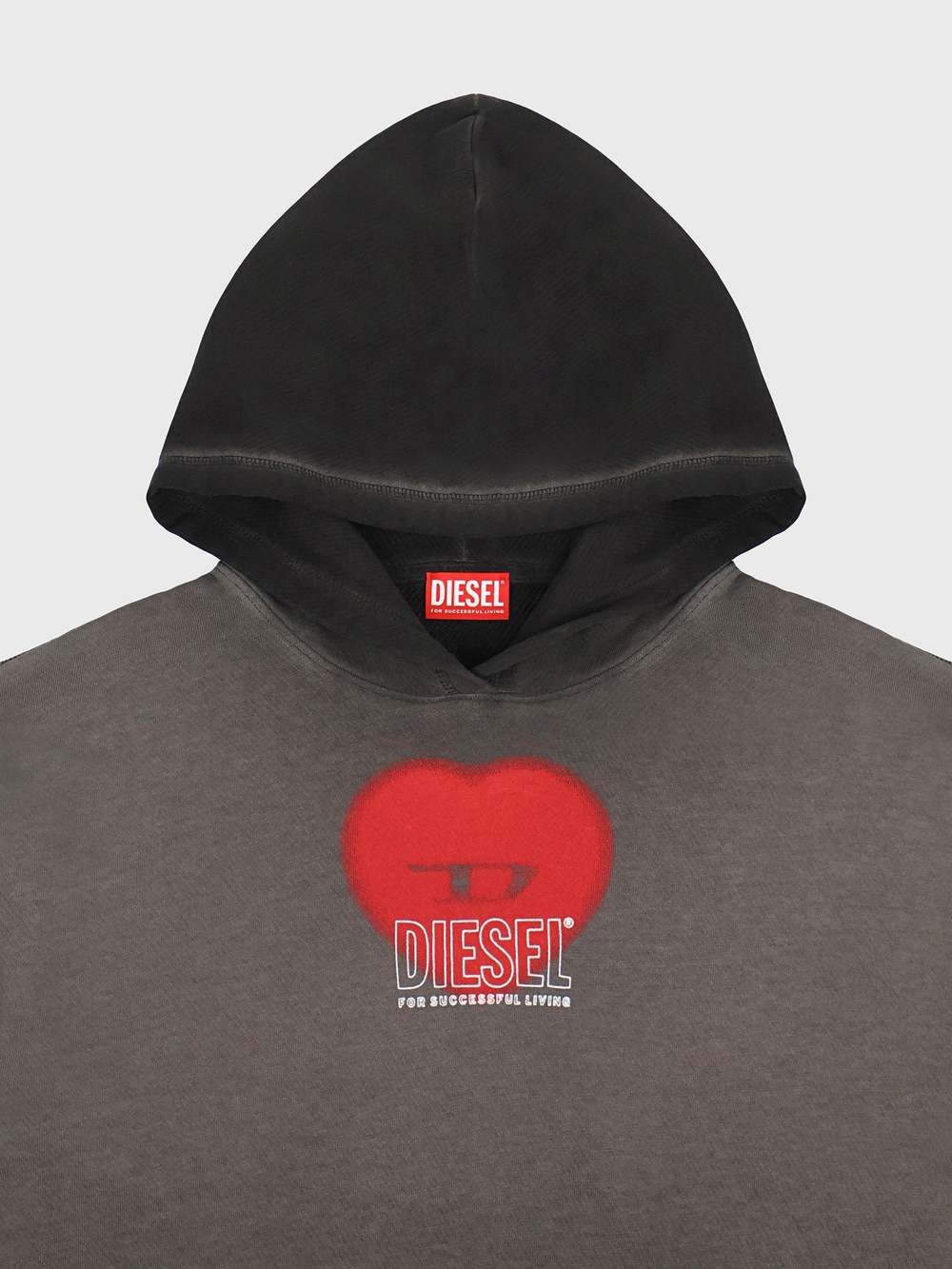 Худи Diesel S-BOXT-HOOD-N10 Felpa Black