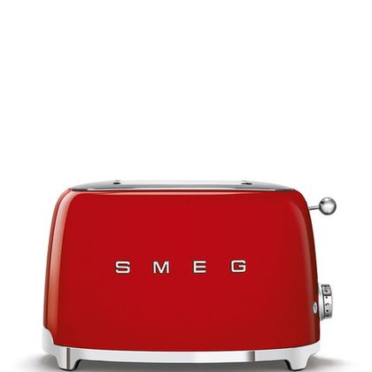 Тостер Smeg Стиль 50-х годов для 2 тостов красный