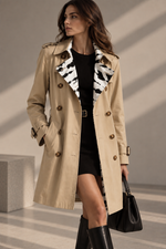 Хлопковый тренч Burberry, XS