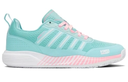 Женские кроссовки для padel K-Swiss Ultra Court Padel - soft neon blue/white/bubble gum