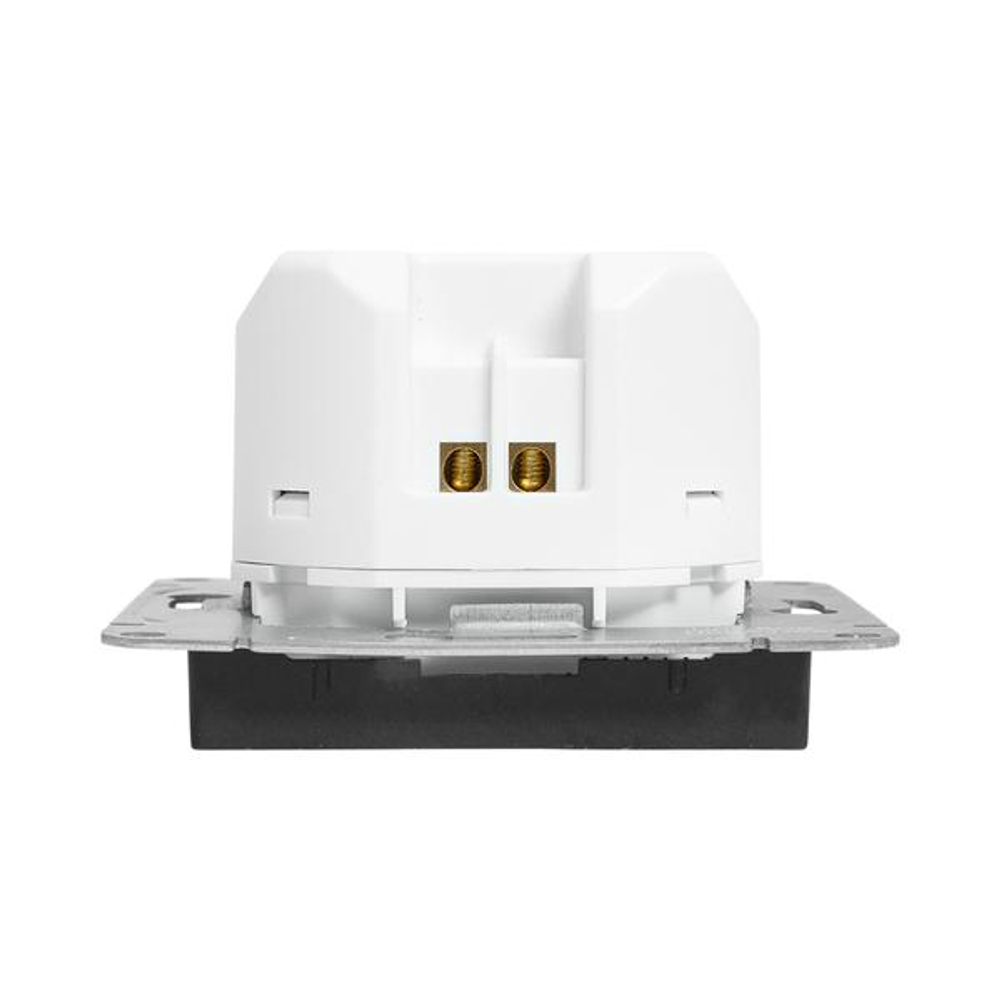 Механизм розетки USB-A+С, черный Эпика EKF