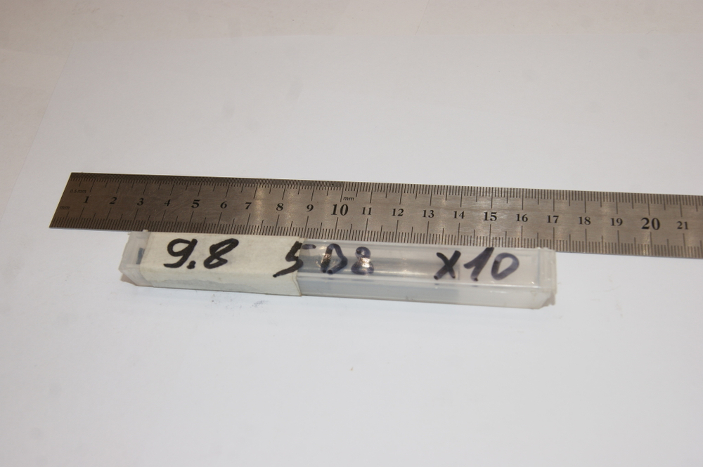Сверло Твердосплавное 5DВ 0980 (9.8х49х103) C1000.0 HM ALTiN ТУЛАМАШ
