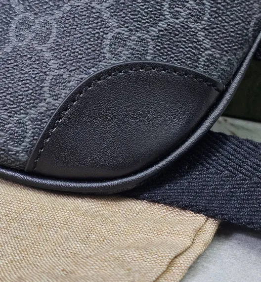 Поясная сумка GUCCI Belt Small GG Emblem, чёрный